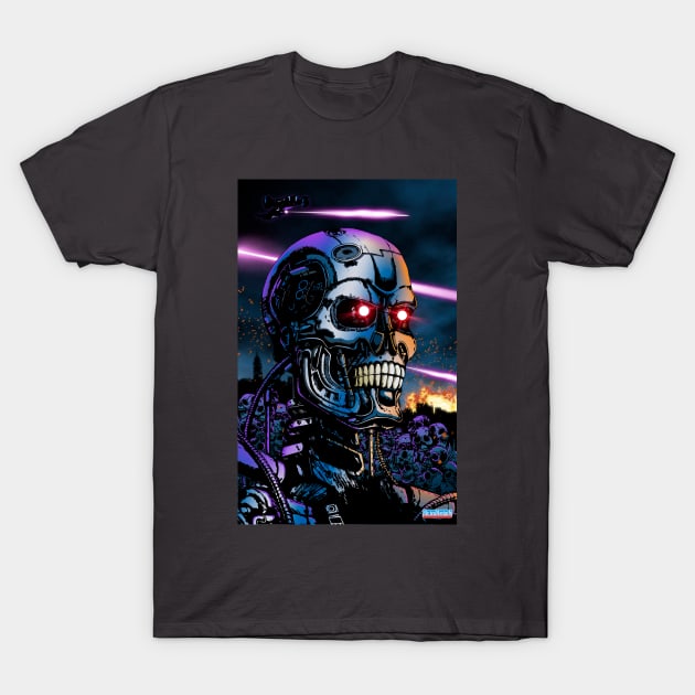 Terminator T-Shirt by Ale_jediknigth